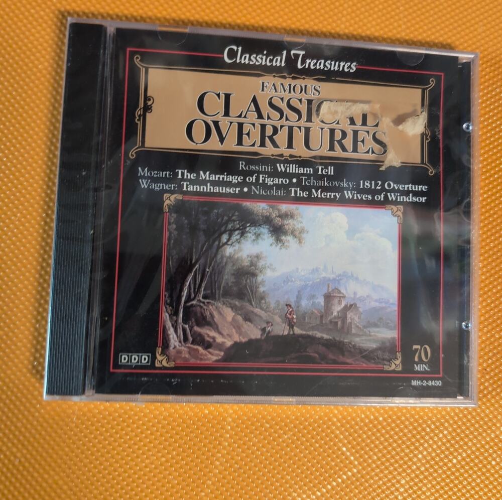 Famous Classical Overtures Classical Treasures music CD Brand NEW Sealed